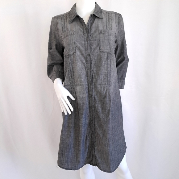 Calvin Klein Jeans Dresses & Skirts - Calvin Klein Jeans Chambray Shirt Dress